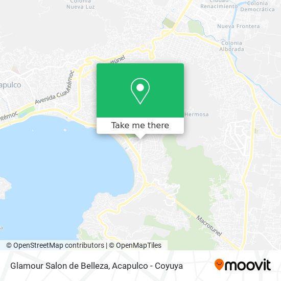 Glamour Salon de Belleza map