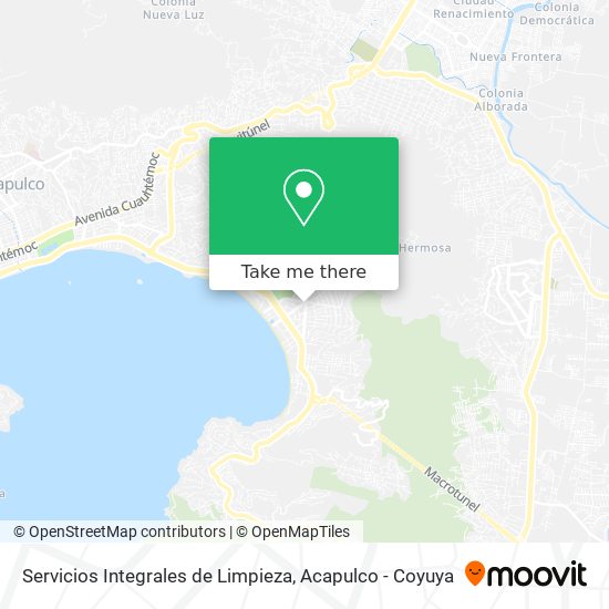 Servicios Integrales de Limpieza map