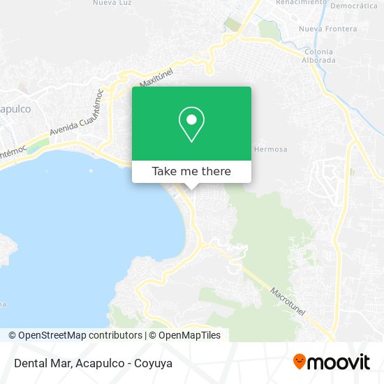 Mapa de Dental Mar