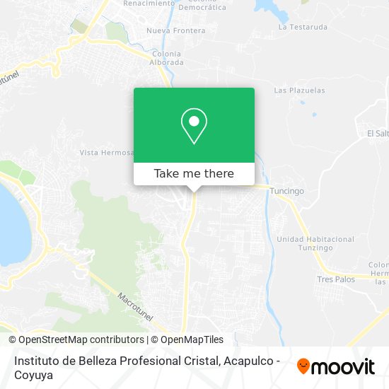 Instituto de Belleza Profesional Cristal map