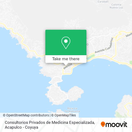 Mapa de Consultorios Privados de Medicina Especializada