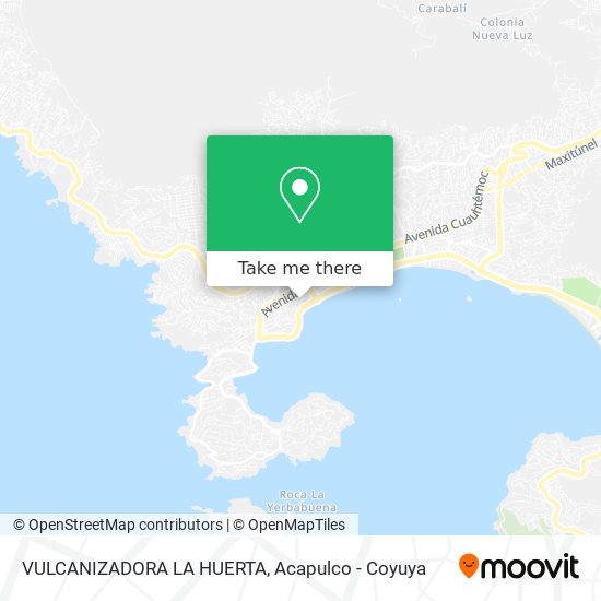 VULCANIZADORA LA HUERTA map