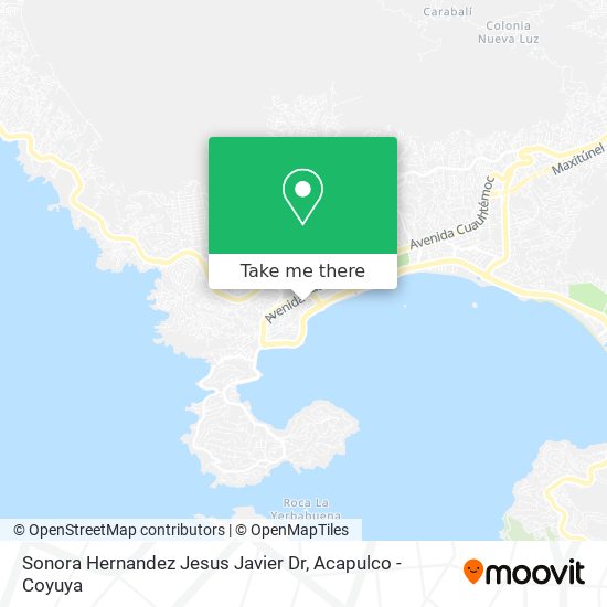 Sonora Hernandez Jesus Javier Dr map