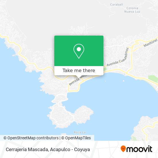Cerrajeria Mascada map