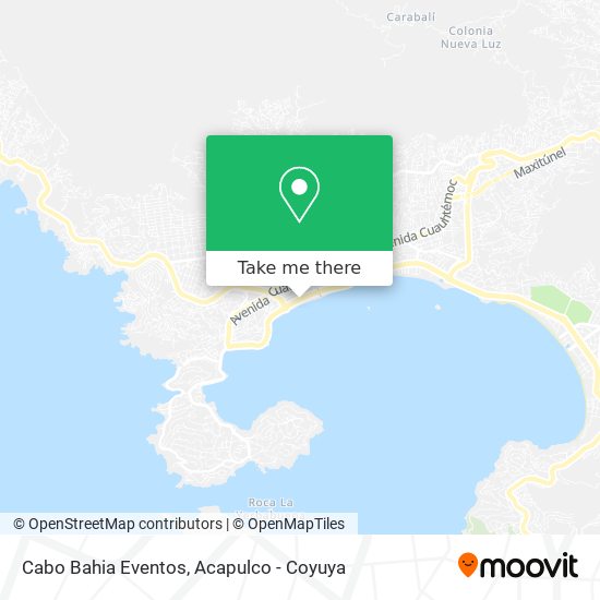 Cabo Bahia Eventos map