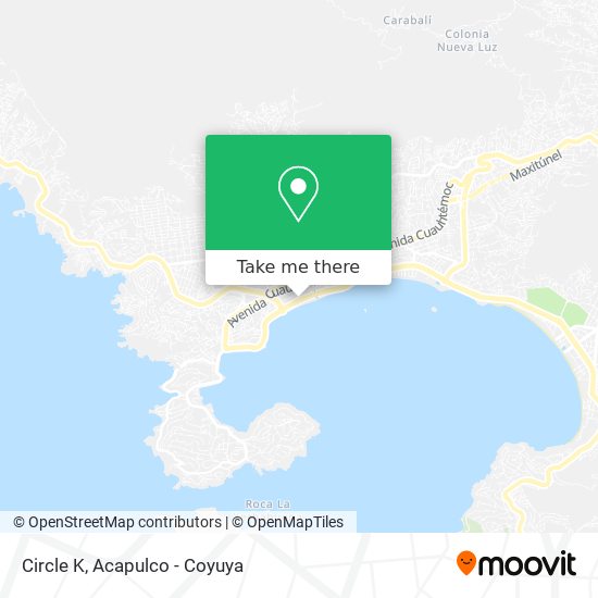 Circle K map