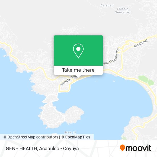 Mapa de GENE HEALTH