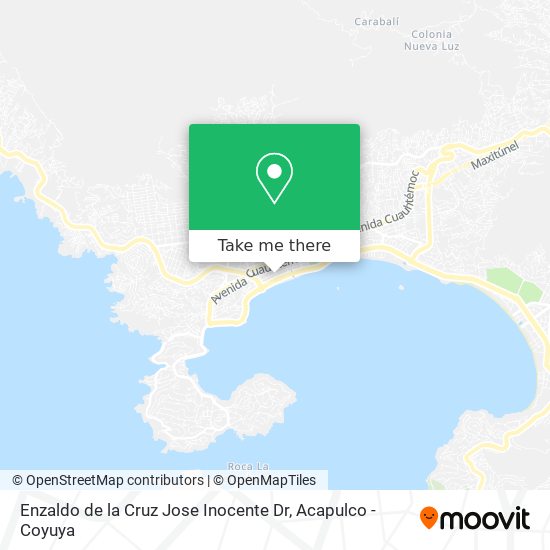 Mapa de Enzaldo de la Cruz Jose Inocente Dr