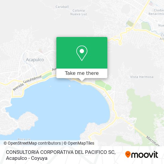 CONSULTORIA CORPORATIVA DEL PACIFICO SC map