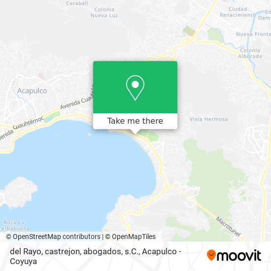 del Rayo, castrejon, abogados, s.C. map