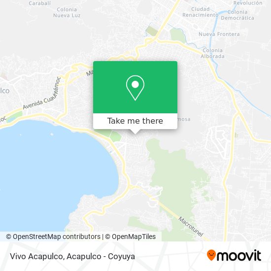 Mapa de Vivo Acapulco