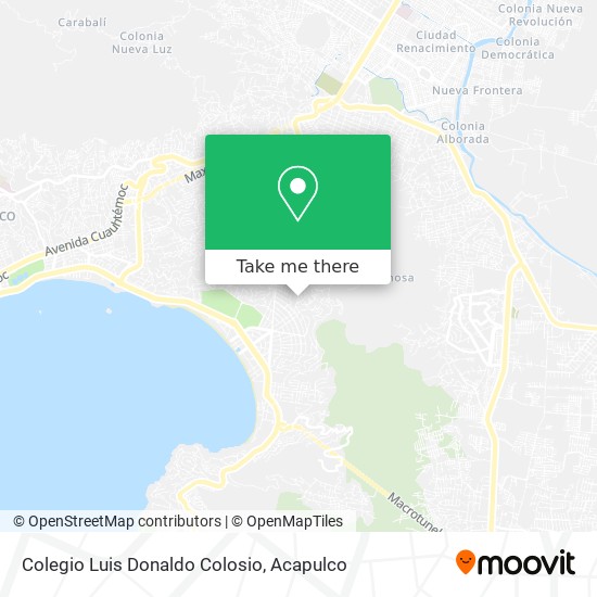 Mapa de Colegio Luis Donaldo Colosio