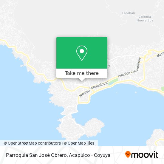 Mapa de Parroquia San José Obrero