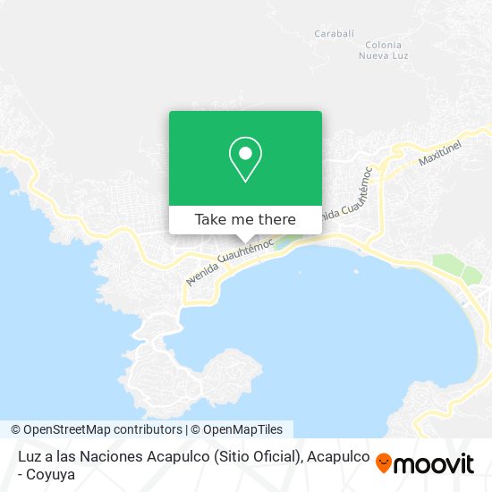 Luz a las Naciones Acapulco (Sitio Oficial) map