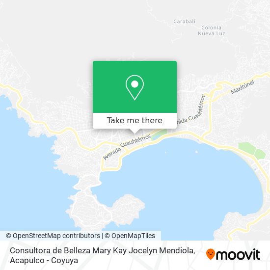 Mapa de Consultora de Belleza Mary Kay Jocelyn Mendiola