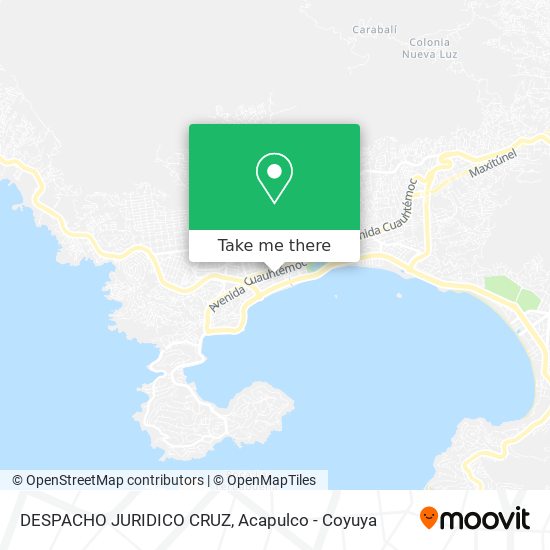 DESPACHO JURIDICO CRUZ map