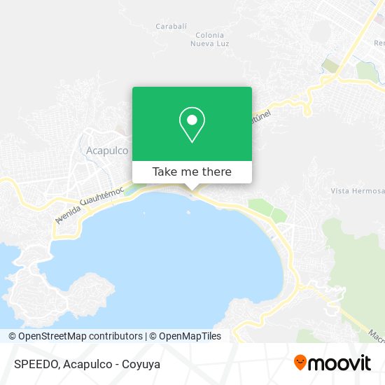 SPEEDO map