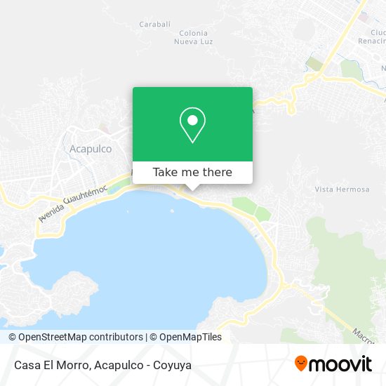 Casa El Morro map