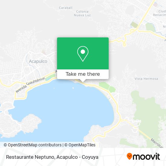 Restaurante Neptuno map