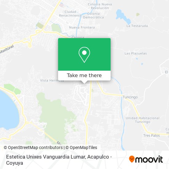 Estetica Unixes Vanguardia Lumar map