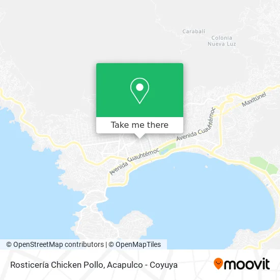 Rosticería Chicken Pollo map