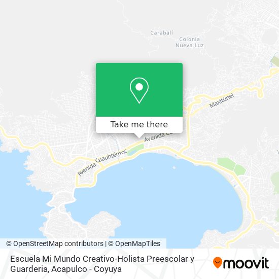 Escuela Mi Mundo Creativo-Holista Preescolar y Guarderia map
