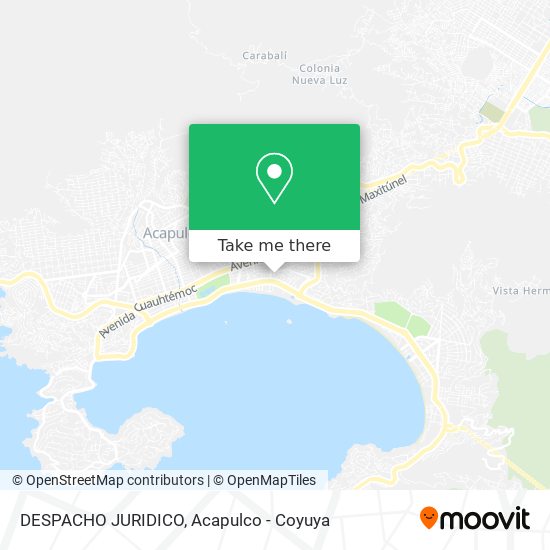 Mapa de DESPACHO JURIDICO