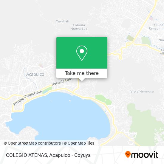 Mapa de COLEGIO ATENAS