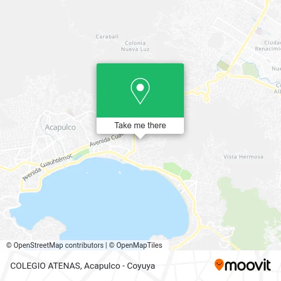 COLEGIO ATENAS map