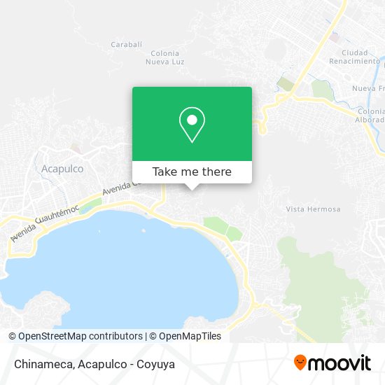 Chinameca map