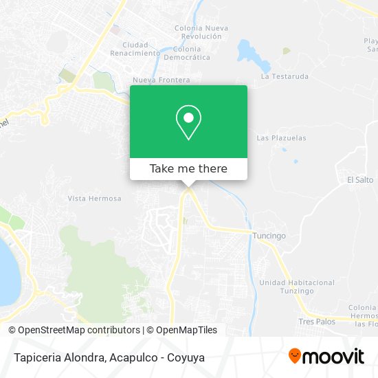 Tapiceria Alondra map