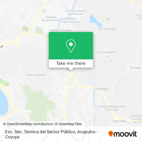 Esc. Sec. Técnica del Sector Público map