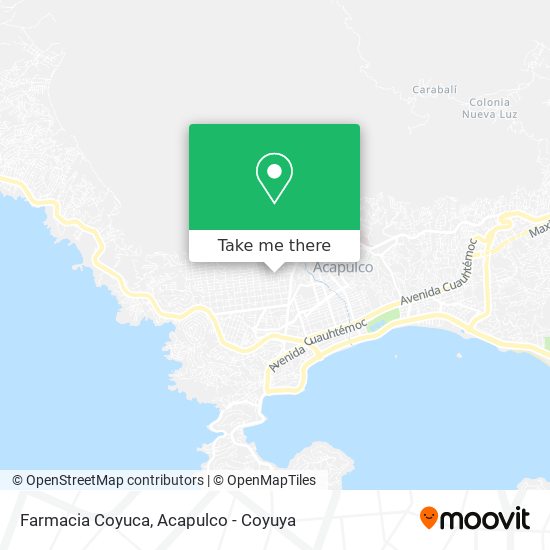 Farmacia Coyuca map