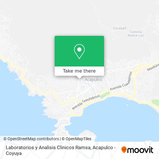 Laboratorios y Analisis Clinicos Ramsa map