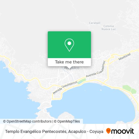 Templo Evangélico Pentecostés map