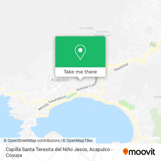 Capilla Santa Teresita del Niño Jesús map