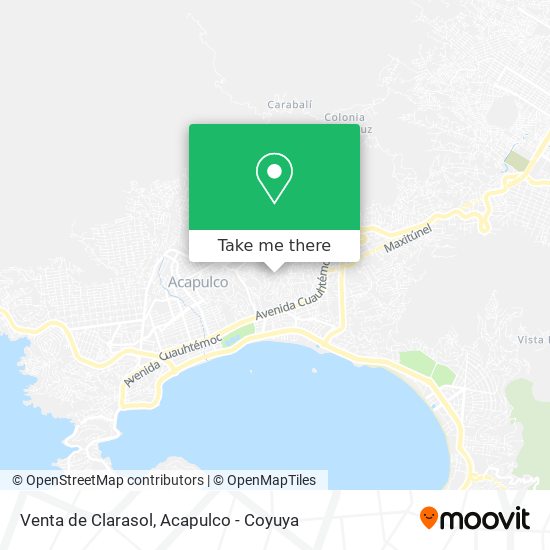 Venta de Clarasol map