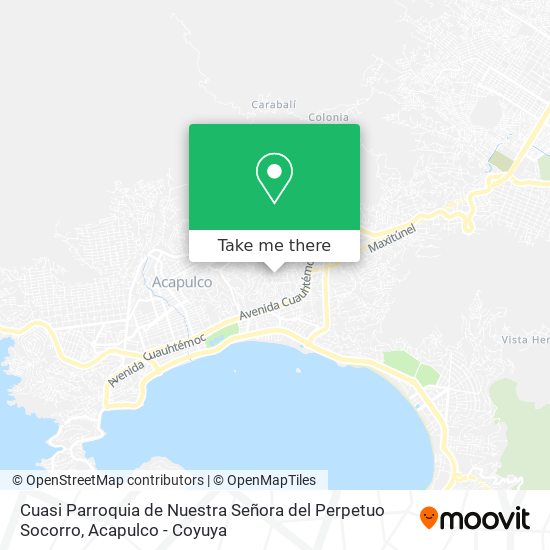 Cuasi Parroquia de Nuestra Señora del Perpetuo Socorro map