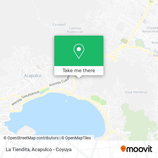 La Tiendita map