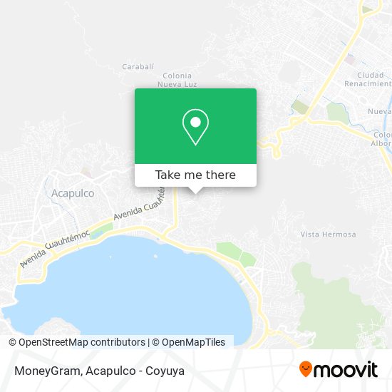 MoneyGram map