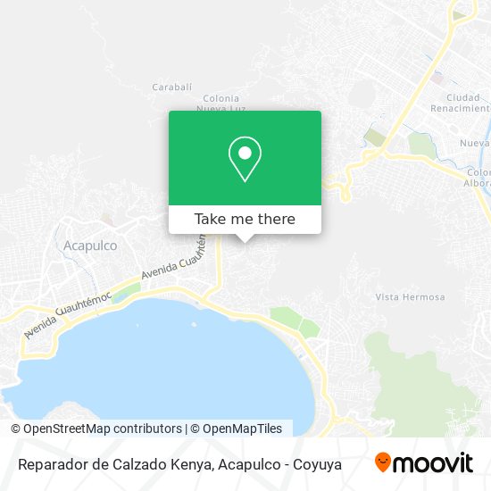 Reparador de Calzado Kenya map