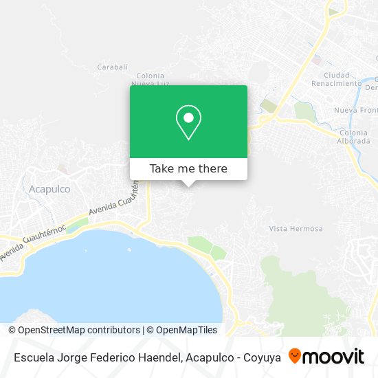 Escuela Jorge Federico Haendel map