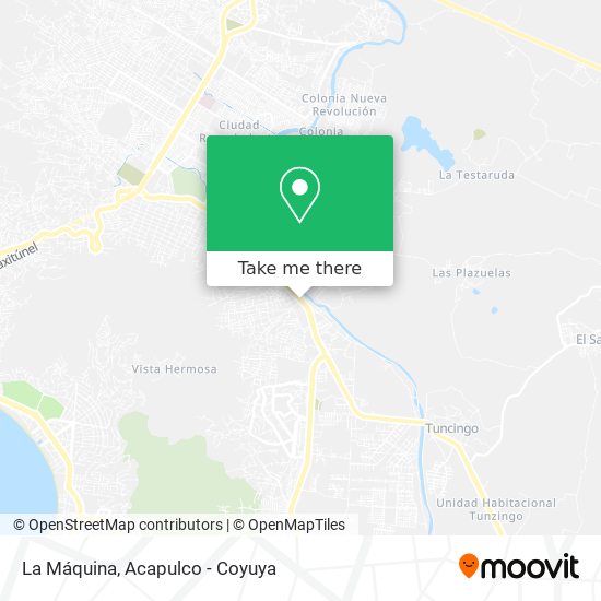 La Máquina map