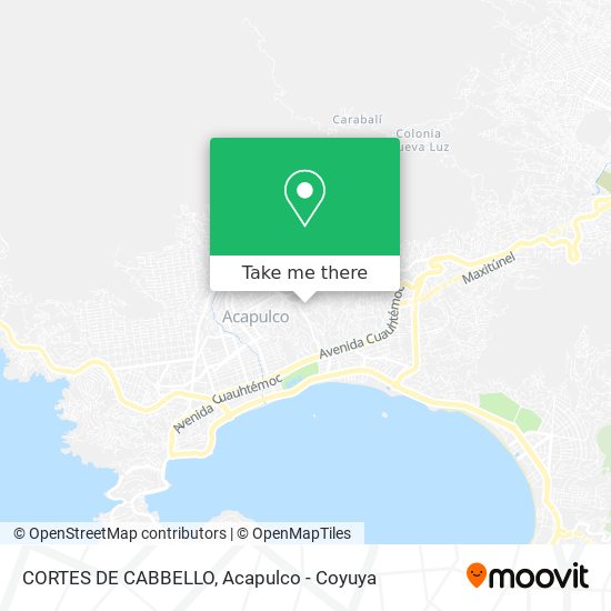 CORTES DE CABBELLO map