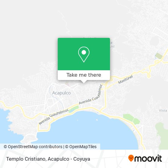 Templo Cristiano map