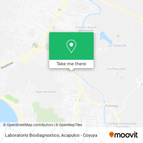 Mapa de Laboratorio Biodiagnostico