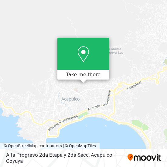 Alta Progreso 2da Etapa y 2da Secc map