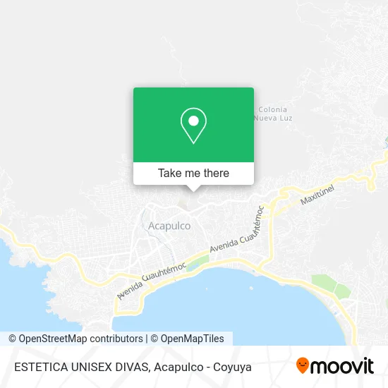 ESTETICA UNISEX DIVAS map