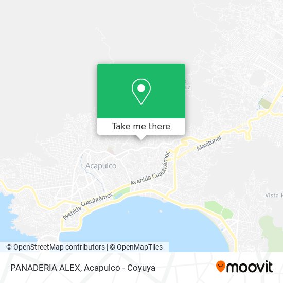 PANADERIA ALEX map