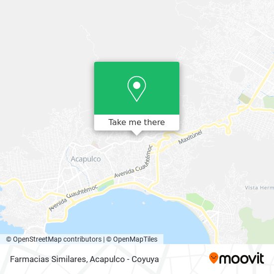 Farmacias Similares map